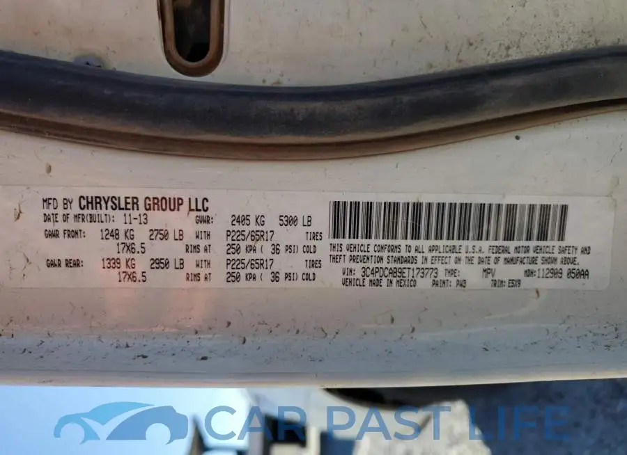 3C4PDCAB9ET173773# 13