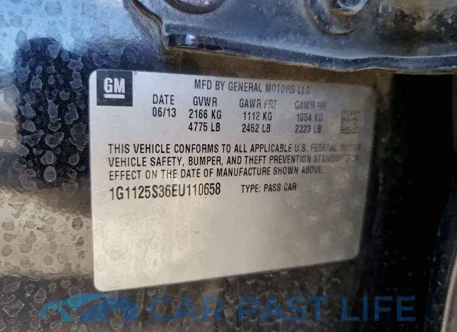 1G1125S36EU110658# 12