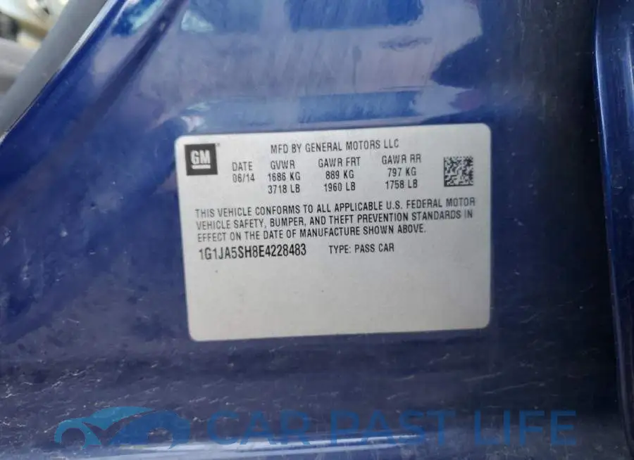 1G1JA5SH8E4228483# 12