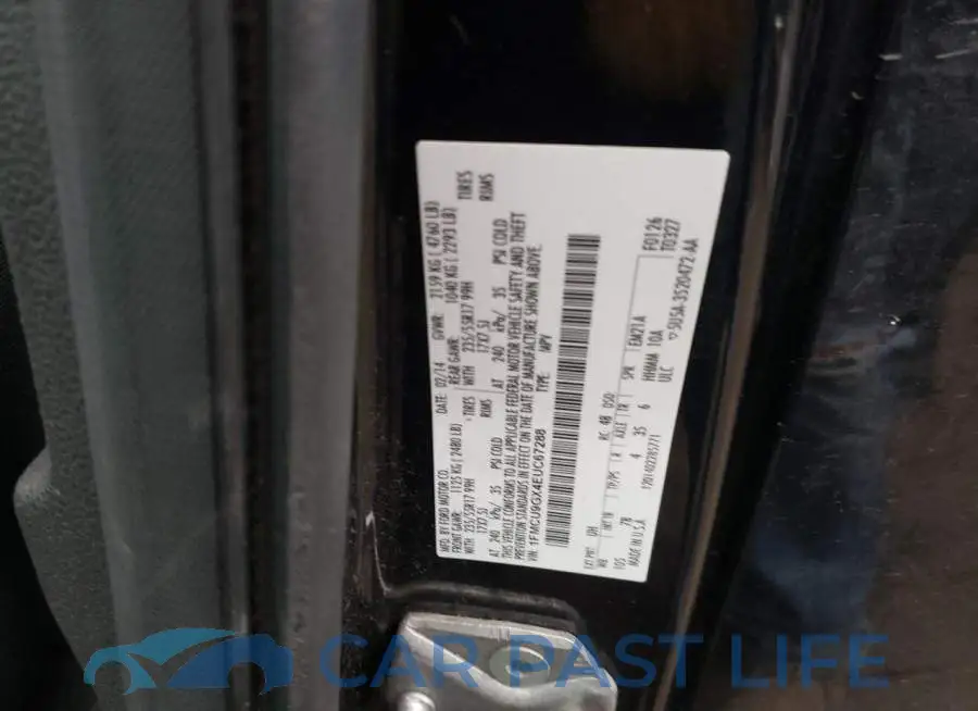 1FMCU9GX4EUC67288# 12