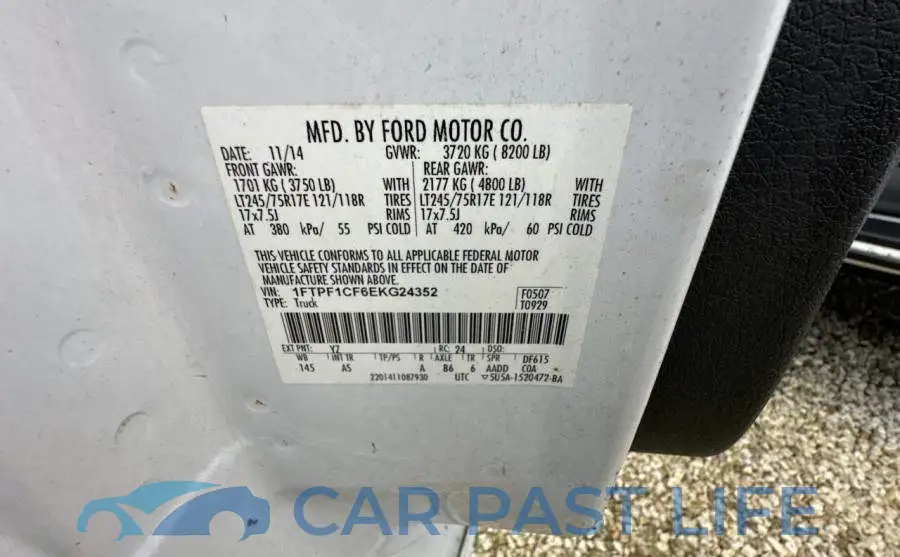 1FTPF1CF6EKG24352# 10