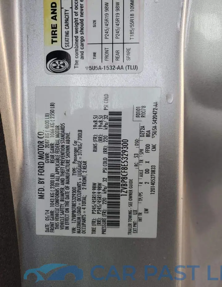 1ZVBP8CF8E5329300# 12