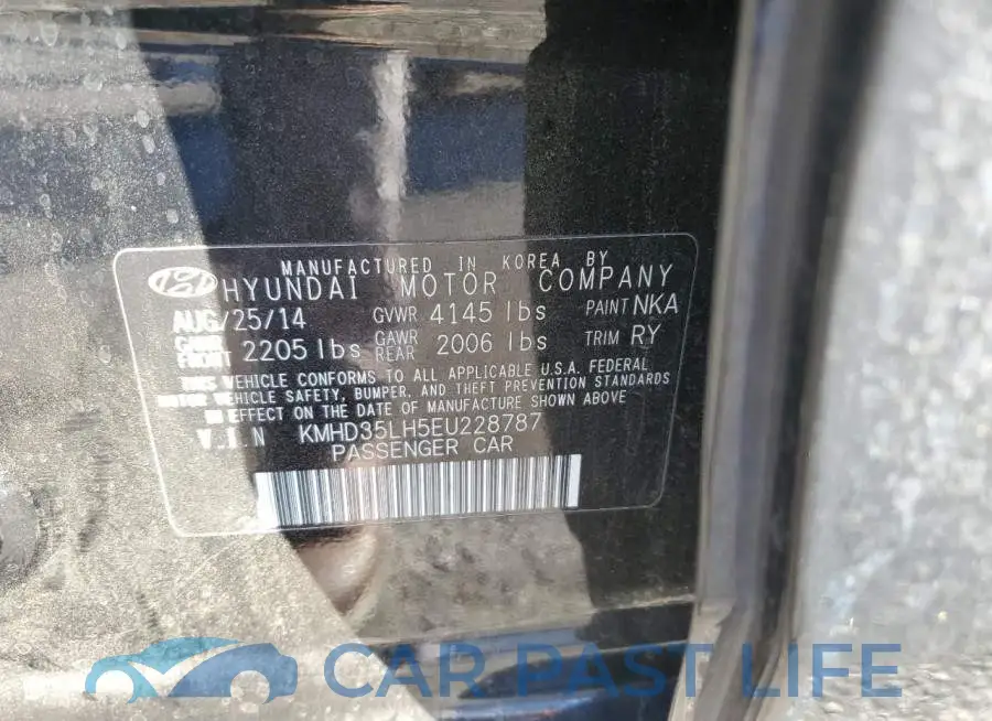 KMHD35LH5EU228787# 12