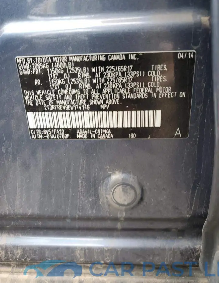 2T3RFREV9EW174148# 13