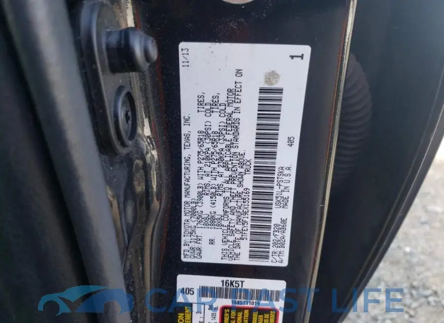 5TFEY5F19EX155169# 12