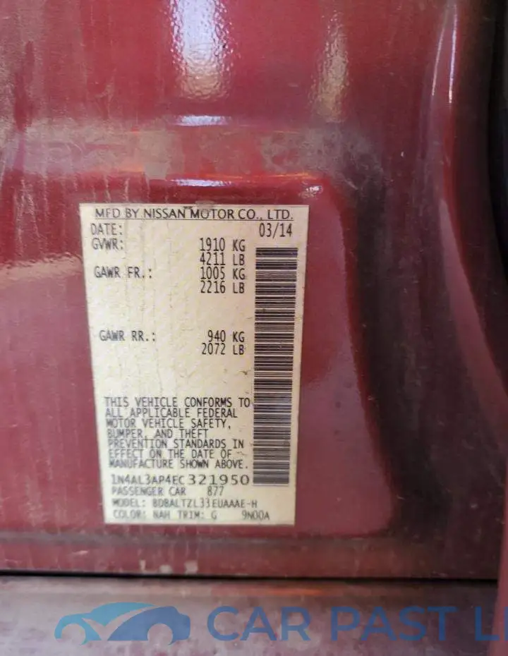 1N4AL3AP4EC321950# 12