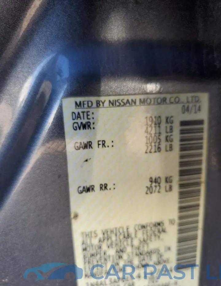 1N4AL3AP6EC411794# 13