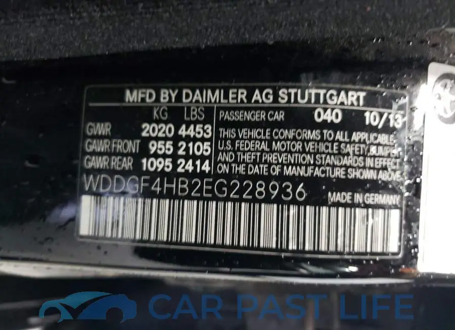 WDDGF4HB2EG228936# 12