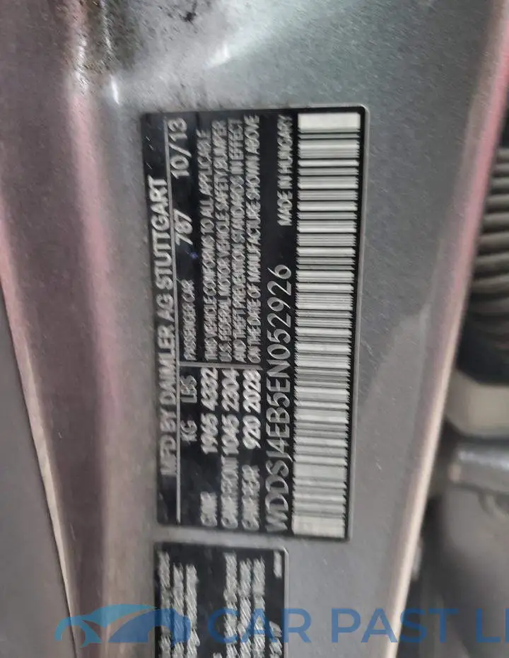 WDDSJ4EB5EN052926# 12