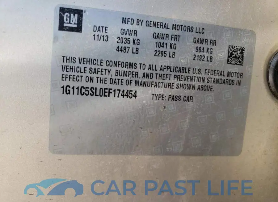 1G11C5SL0EF174454# 12