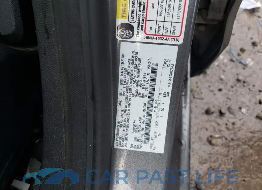 3FADP4EJ1EM136315# 12