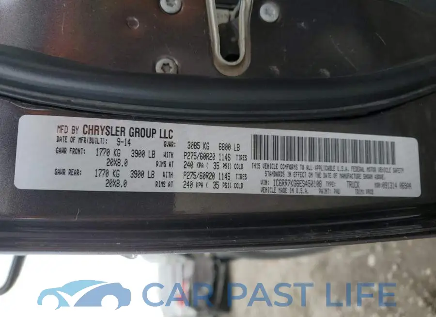 1C6RR7KG6ES450108# 13