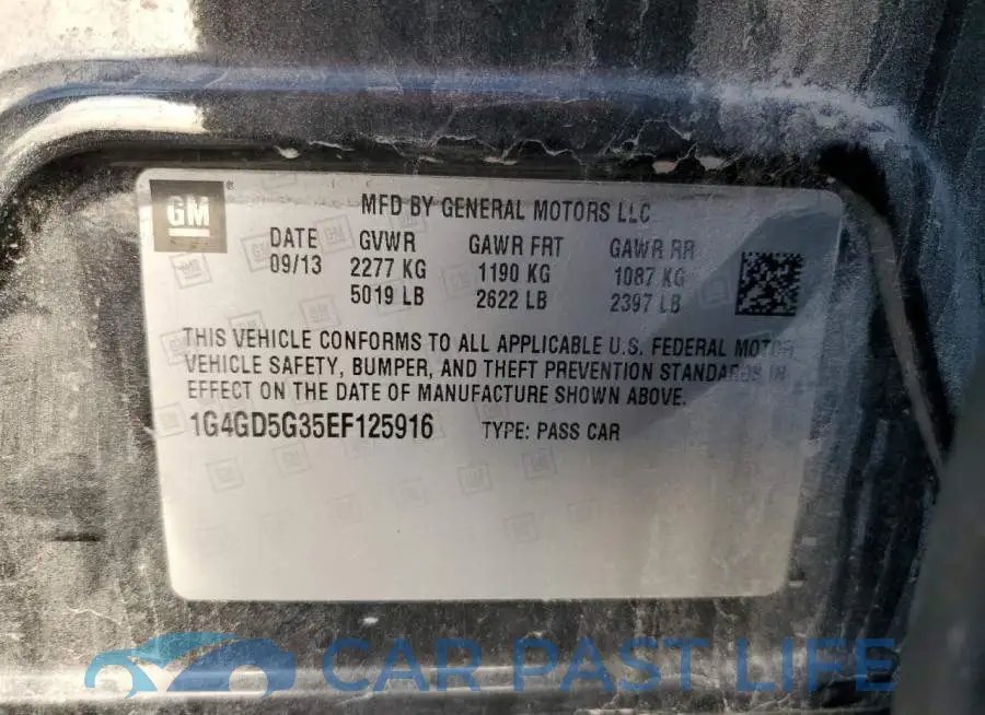 1G4GD5G35EF125916# 12