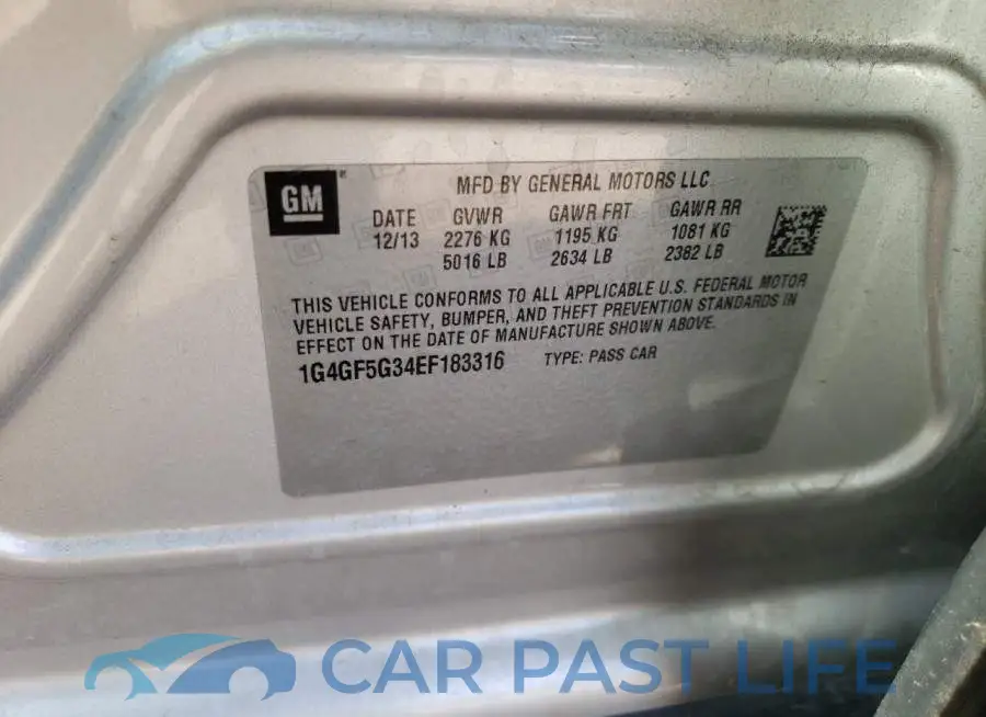 1G4GF5G34EF183316# 12