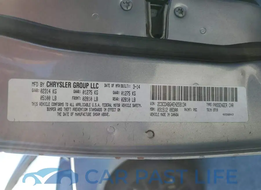 2C3CDXBG4EH259134# 12