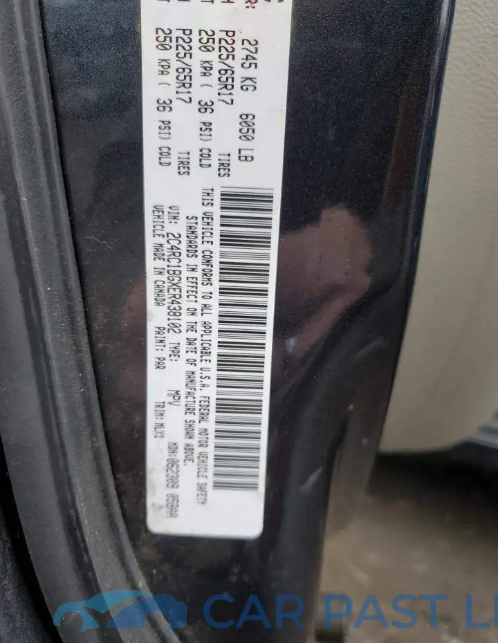 2C4RC1BGXER438102# 14
