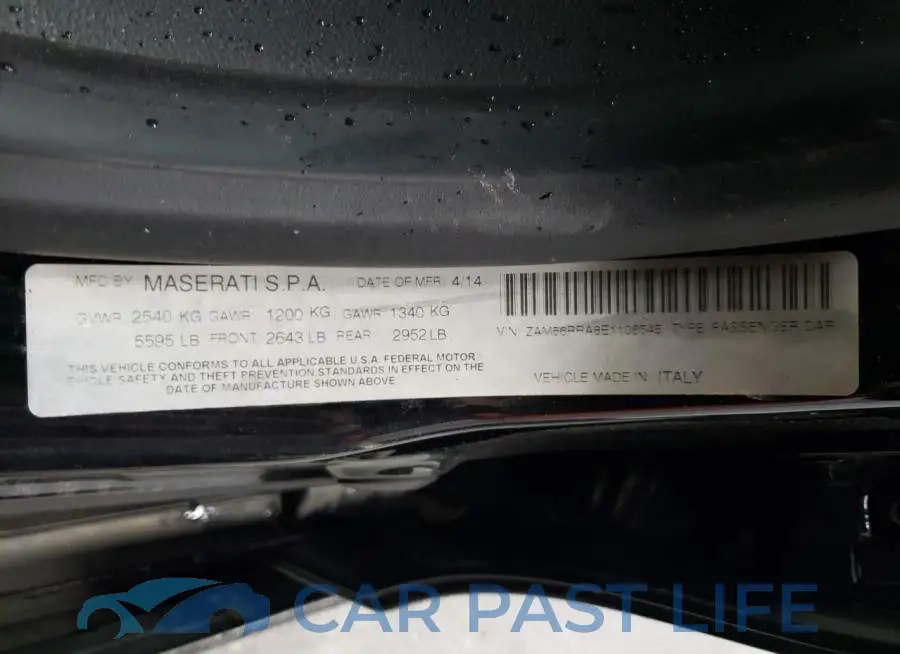 ZAM56RRA8E1108545# 12