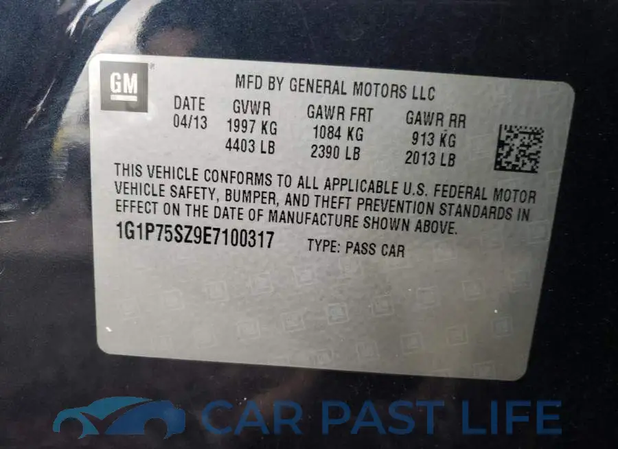1G1P75SZ9E7100317# 12