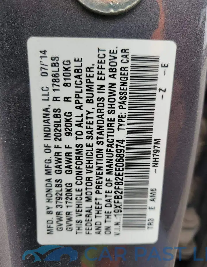 19XFB2F82EE068974# 12