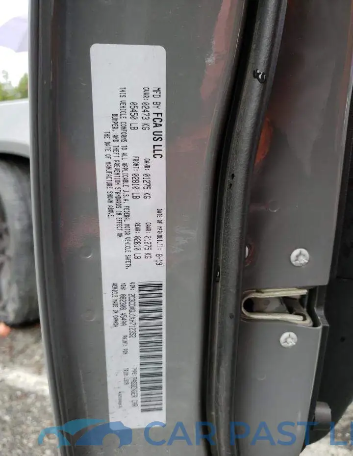2C3CDXGJ1KH712352# 13