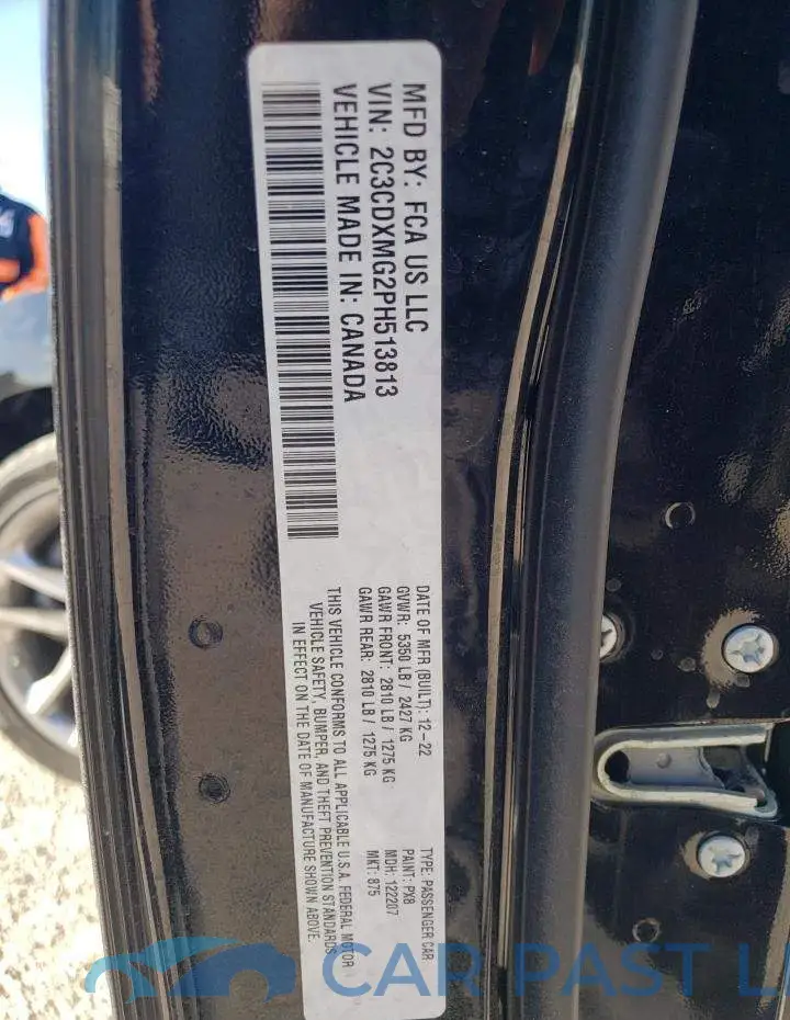 2C3CDXMG2PH513813# 12