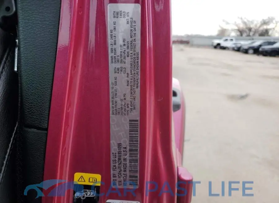 1C4HJXEN2MW851099# 12