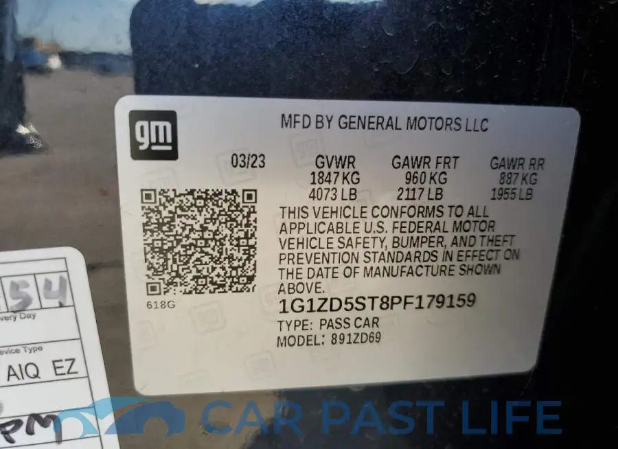 1G1ZD5ST8PF179159# 13