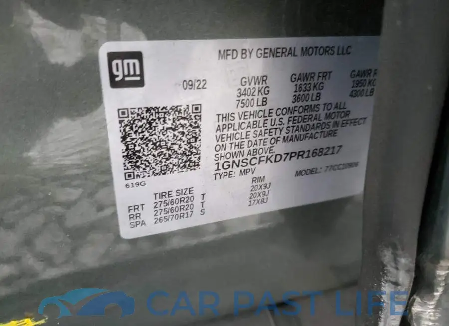 1GNSCFKD7PR168217# 14