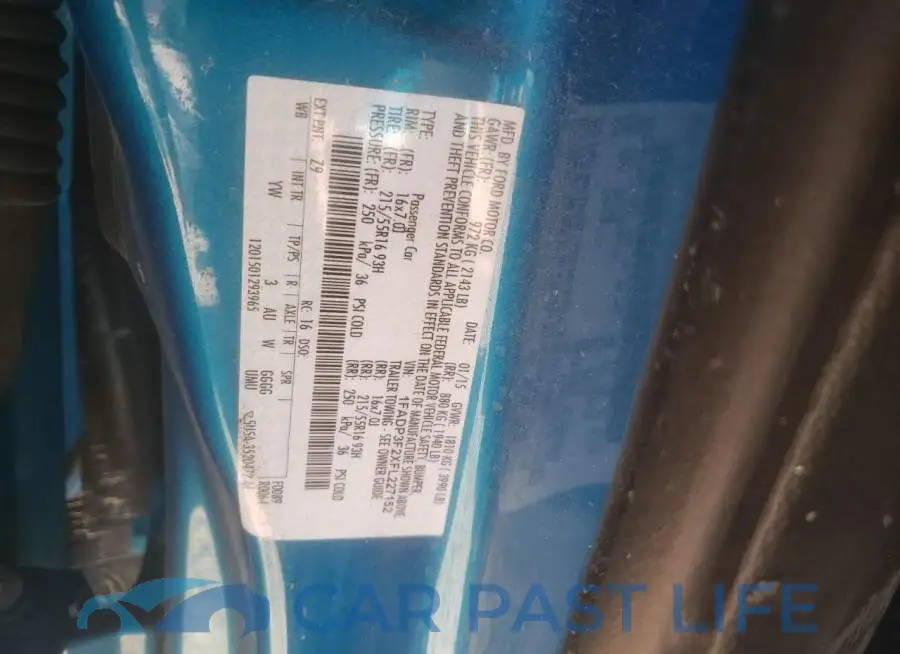 1FADP3F2XFL227152# 12