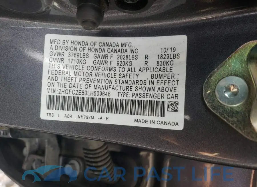 2HGFC2E60LH509646# 13
