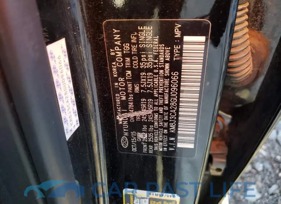 KM8J3CA28GU096066# 14