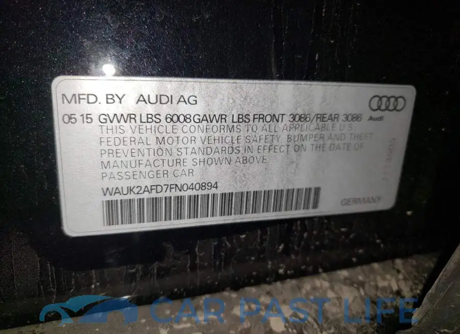 WAUK2AFD7FN040894# 12
