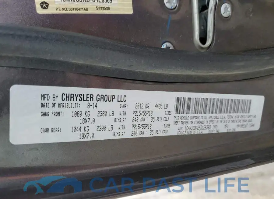1C4NJCBA2FD126369# 12