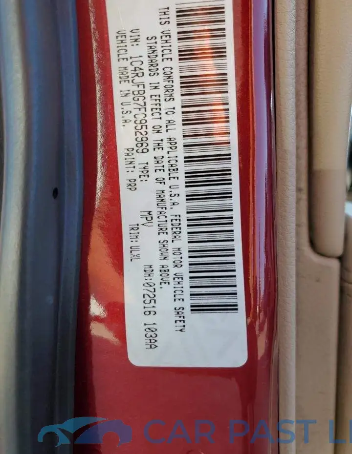 1C4RJFBG7FC952969# 13
