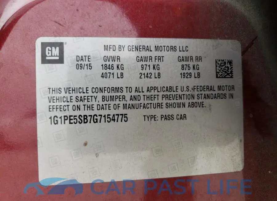 1G1PE5SB7G7154775# 12