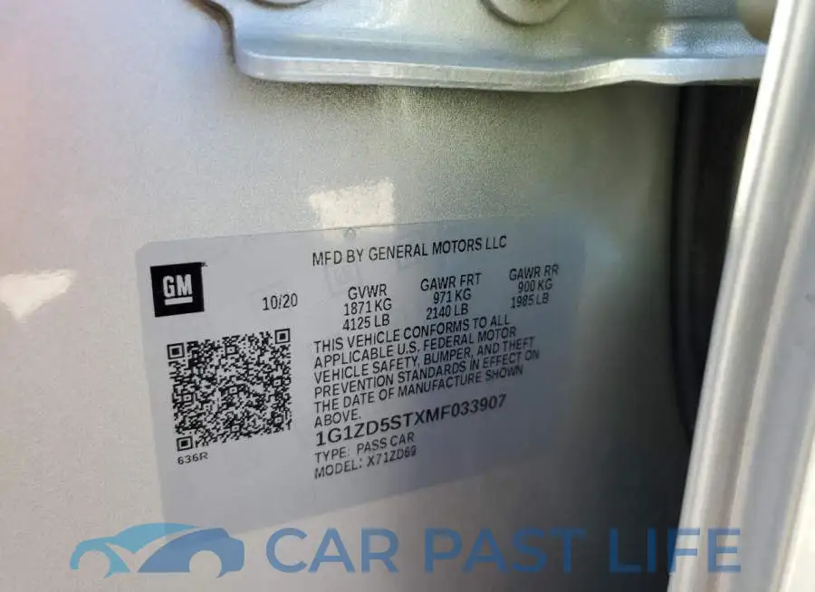1G1ZD5STXMF033907# 12