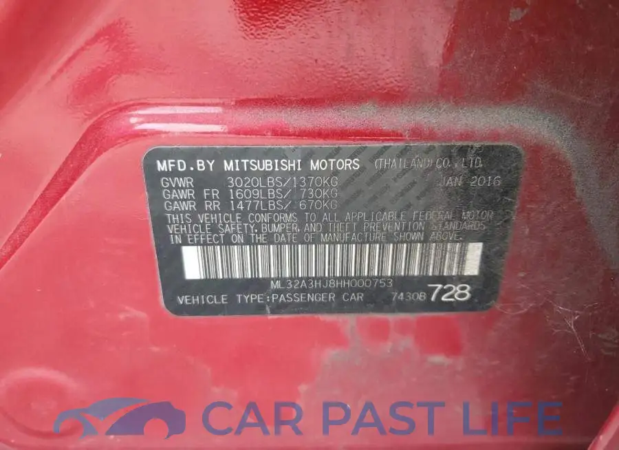 ML32A3HJ8HH000753# 12