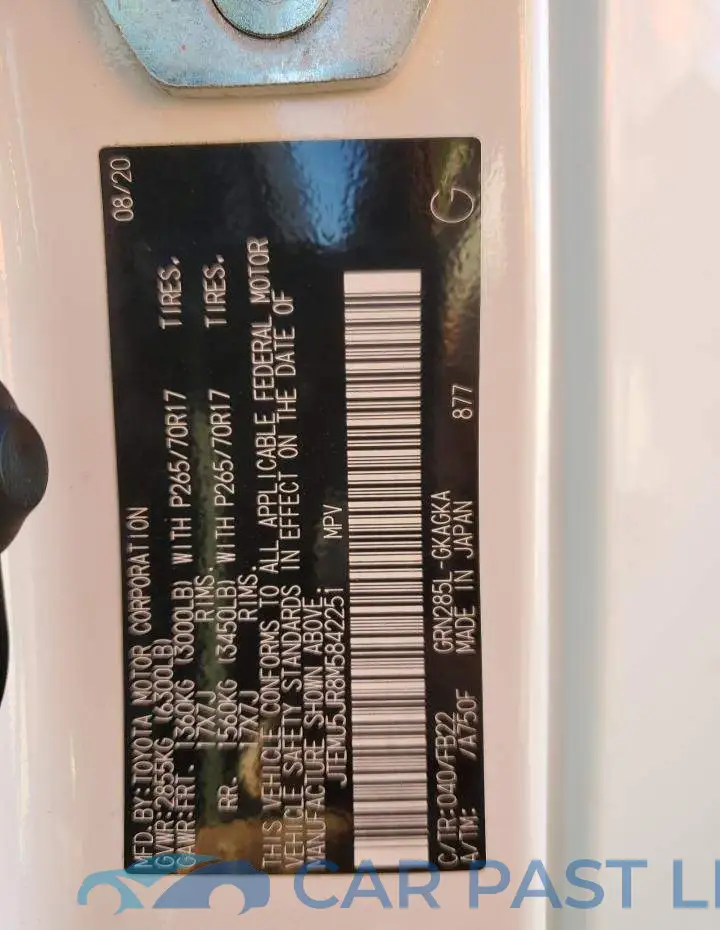 JTEMU5JR8M5842251# 13