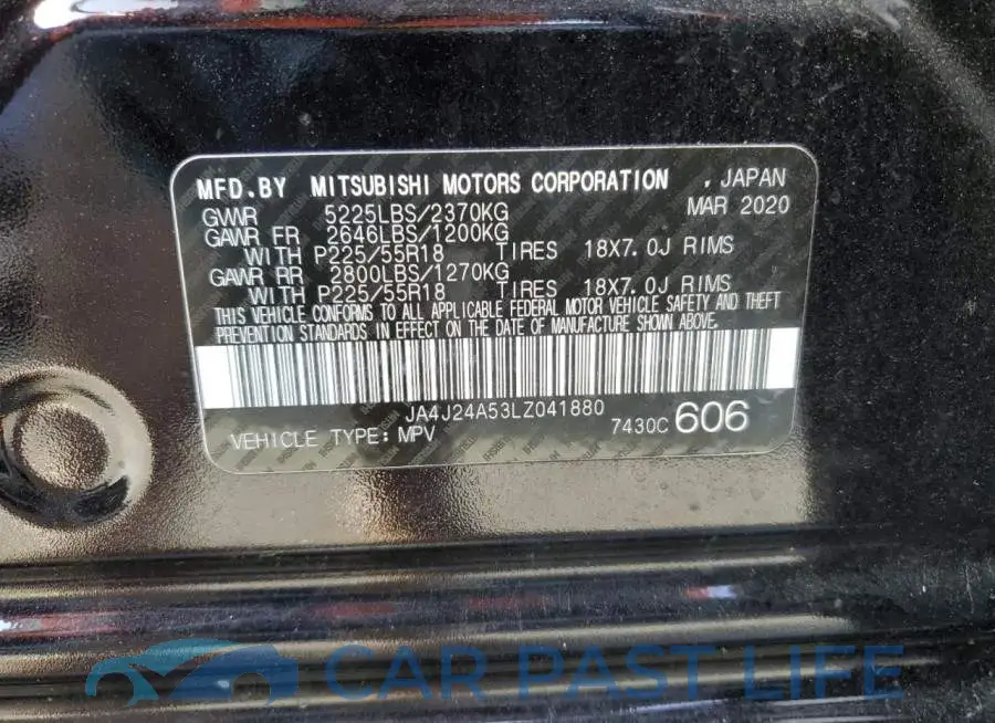 JA4J24A53LZ041880# 13