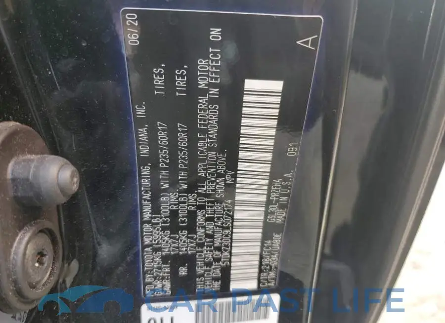 5TDKZ3DC9LS072174# 12