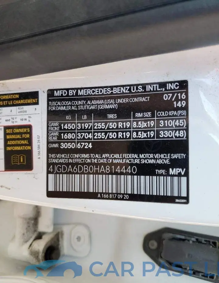 4JGDA6DB0HA814440# 13