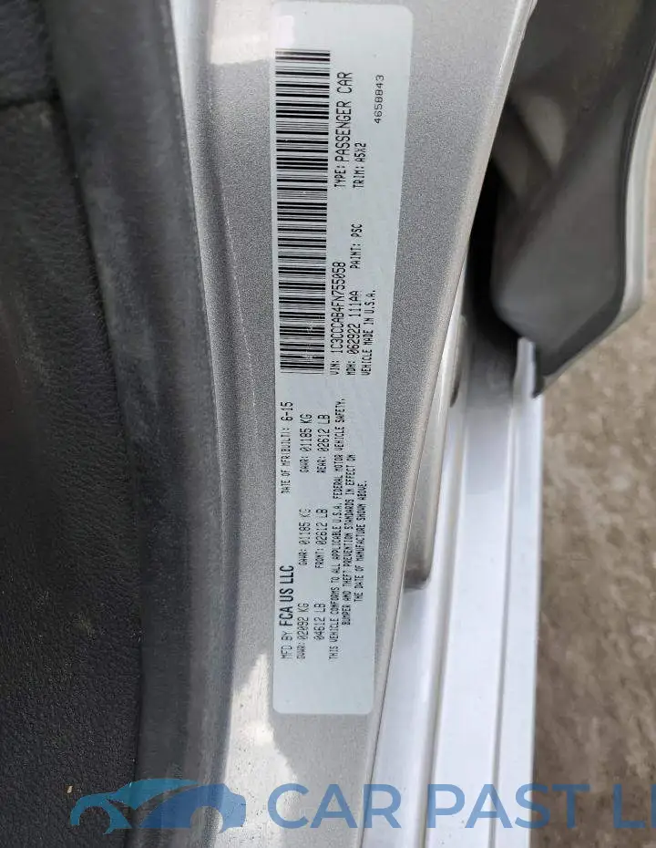 1C3CCCAB4FN755058# 12