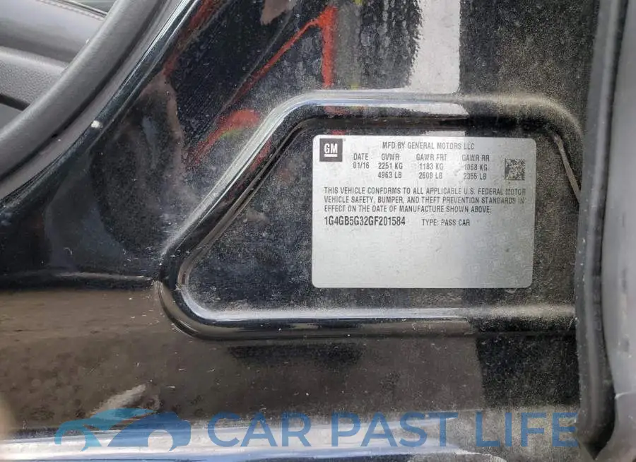 1G4GB5G32GF201584# 13