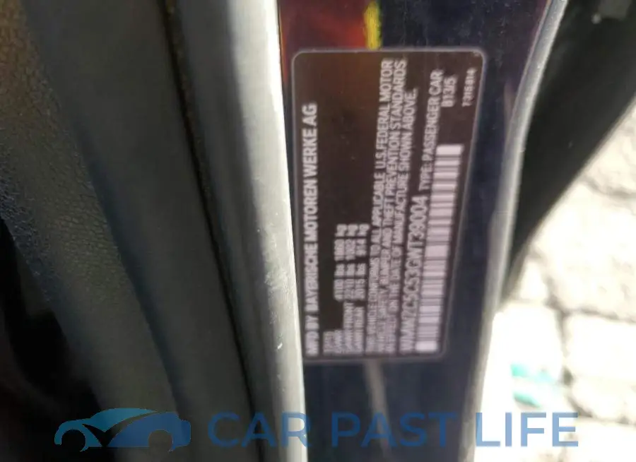 WMWZC5C53GWT39004# 12