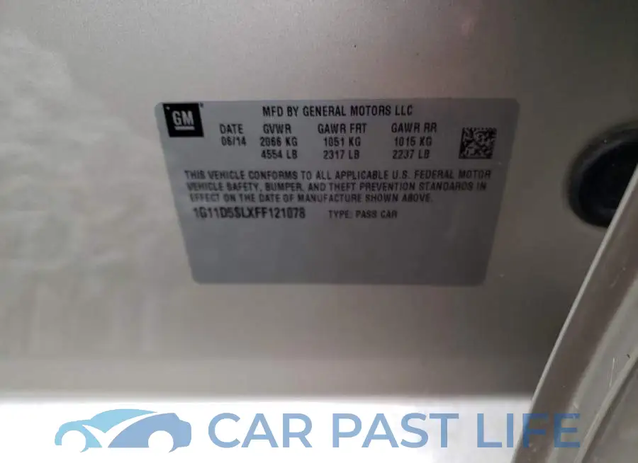 1G11D5SLXFF121078# 12