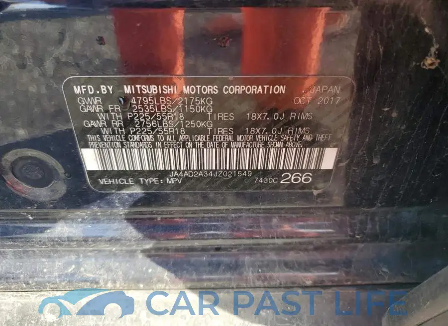 JA4AD2A34JZ021549# 13