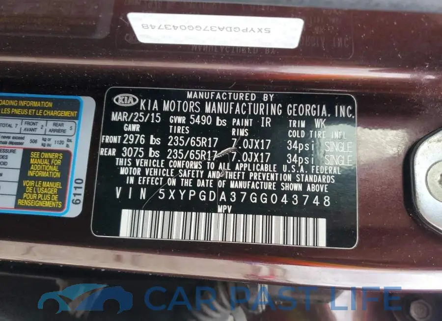 5XYPGDA37GG043748# 12