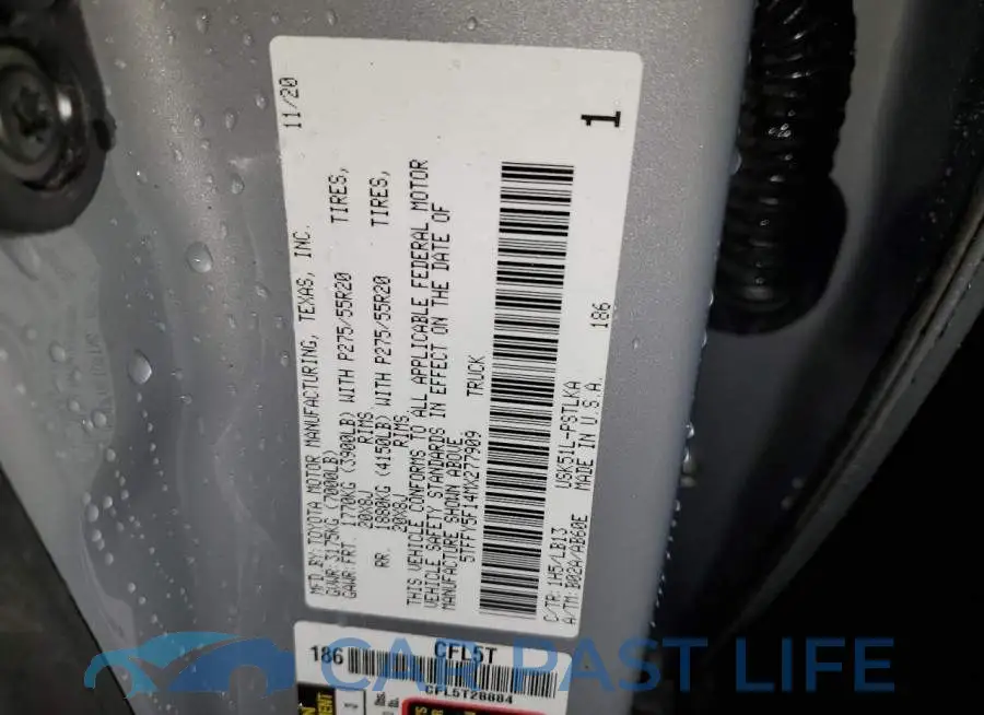 5TFFY5F14MX277909# 12