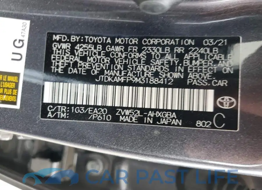JTDKAMFP9M3188412# 12