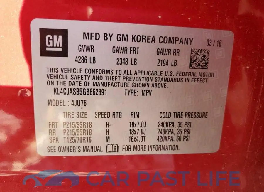 KL4CJASB5GB662891# 13